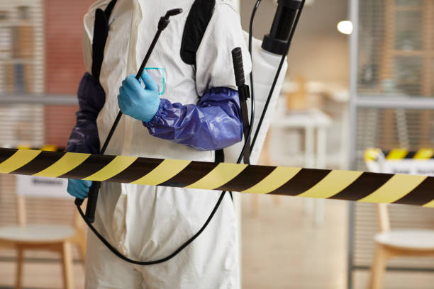 Professional Crime Scene Cleanup technician working in Allentown, NJ